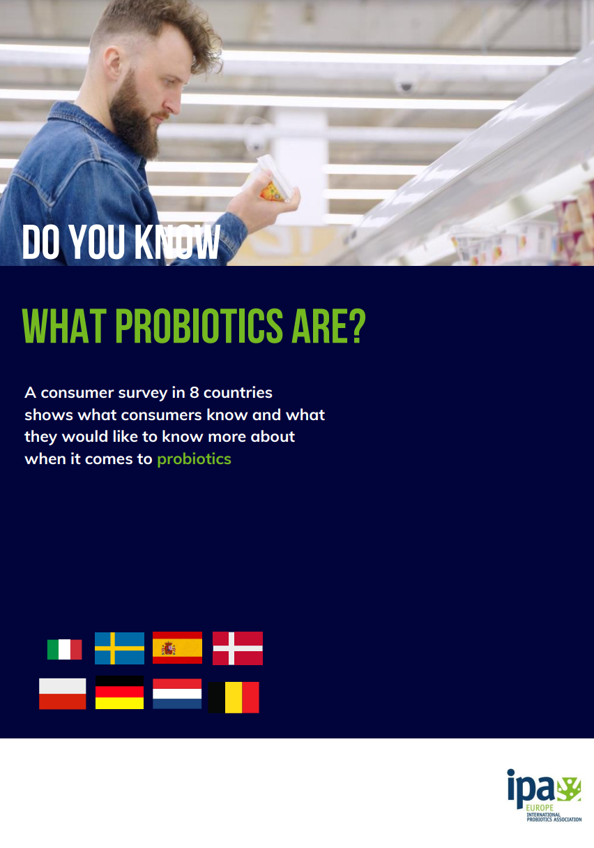One of the key facts is the rising demand for probiotic products across European countries. Consumers are now more health-conscious than ever before, and they actively seek out foods, supplements, and beverages that contain probiotics, recognizing their potential to improve digestive health, boost immunity, and even enhance mental well-being.   Download the consumer survey here.